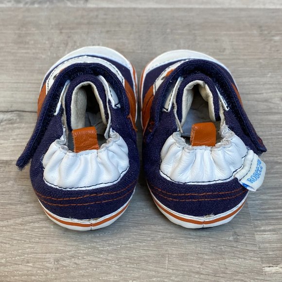 Robeez First Shoes for Baby Designed for Early Walkers Size 4 (9-12 month) - Picture 8 of 16